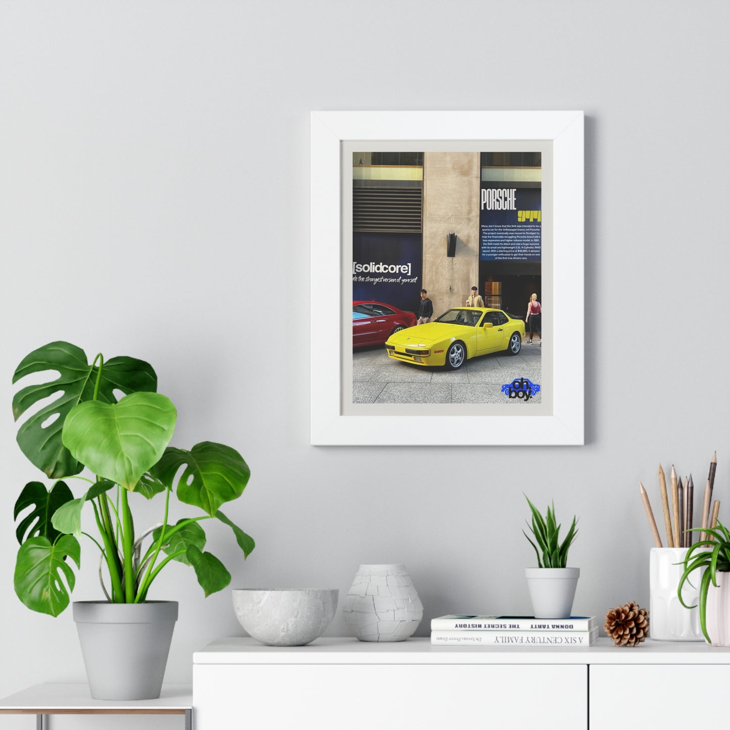 Framed Vertical Poster #1