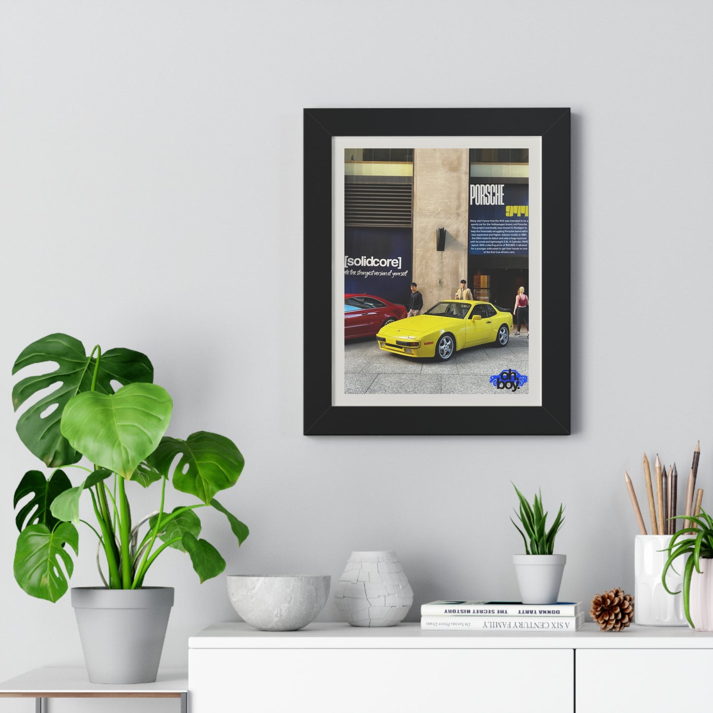 Framed Vertical Poster #1
