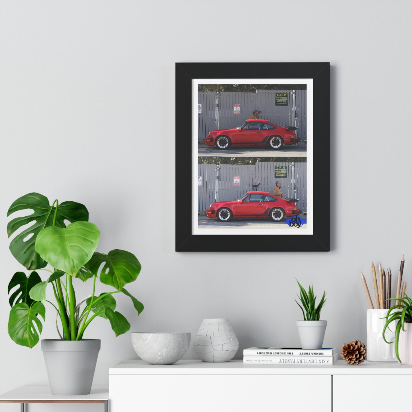Framed Vertical Poster #4