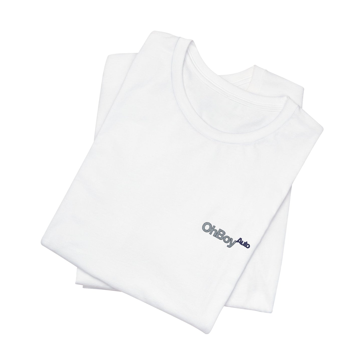 Oh Boy Stitched Short Sleeve Tee
