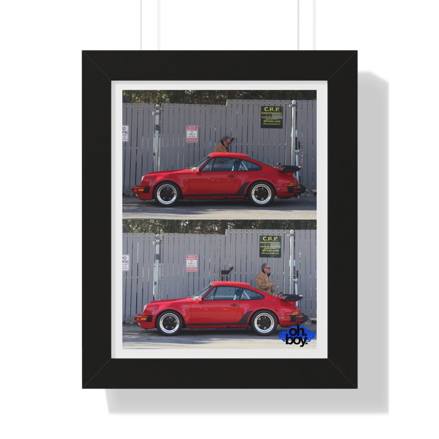 Framed Vertical Poster #4
