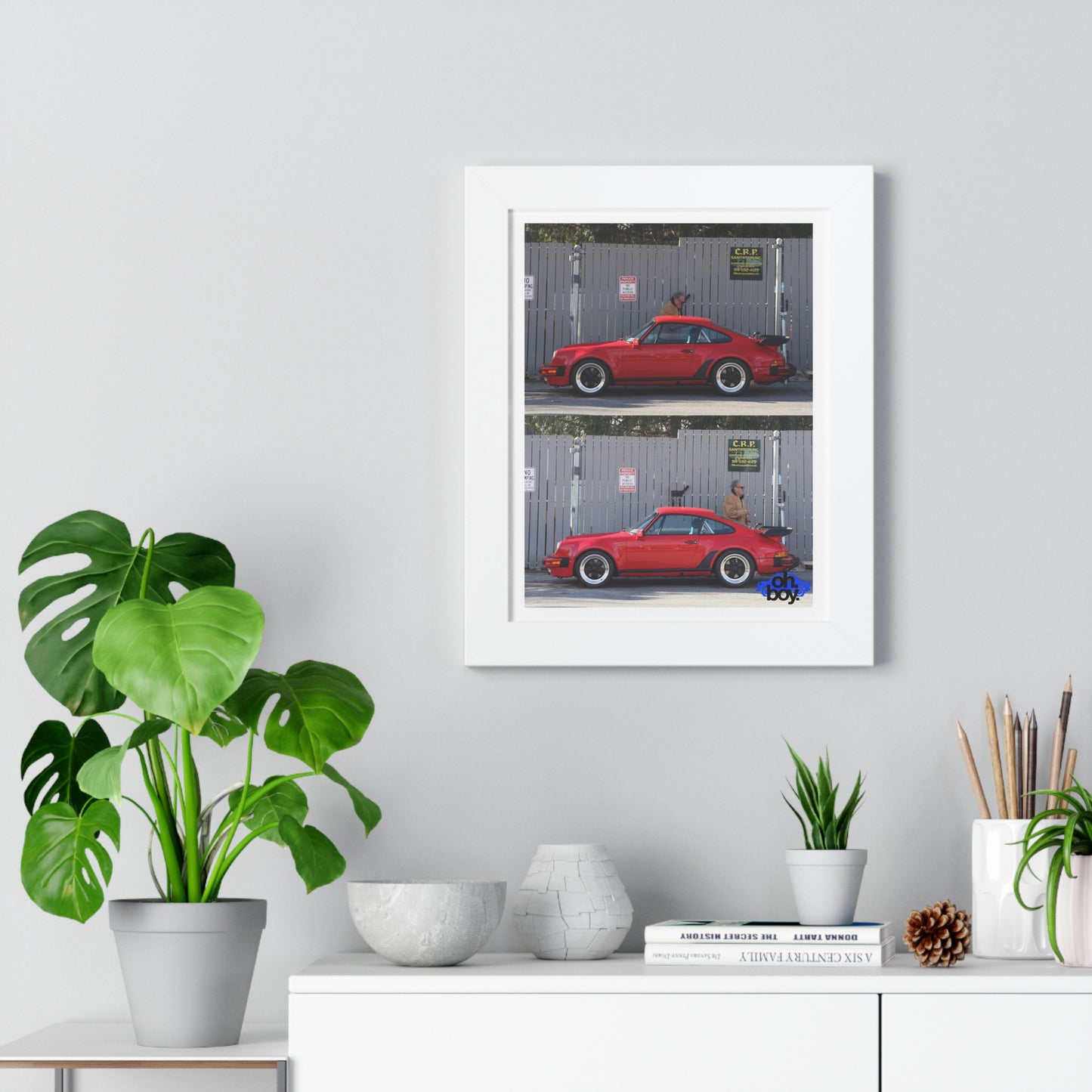 Framed Vertical Poster #4