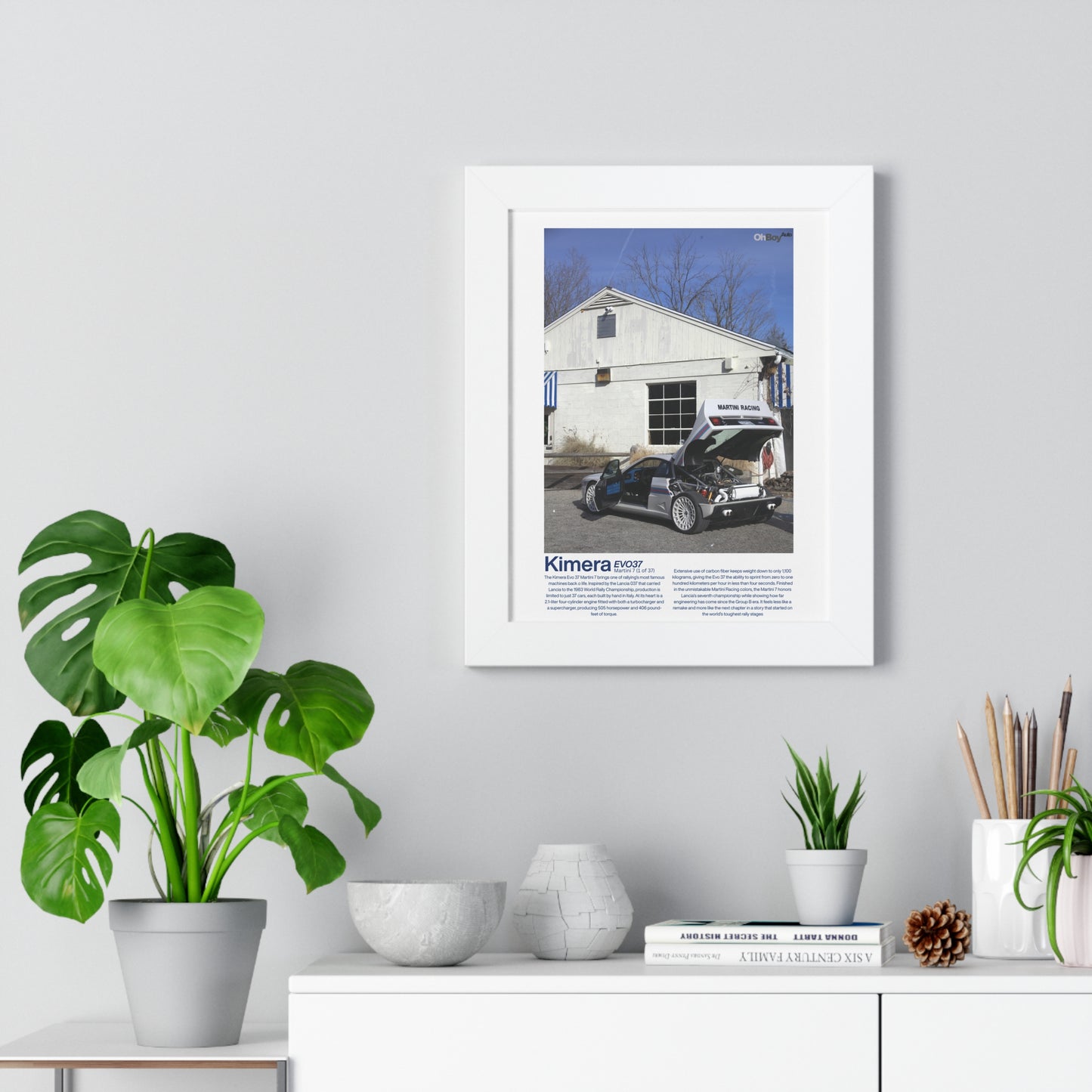 Framed Vertical Poster
